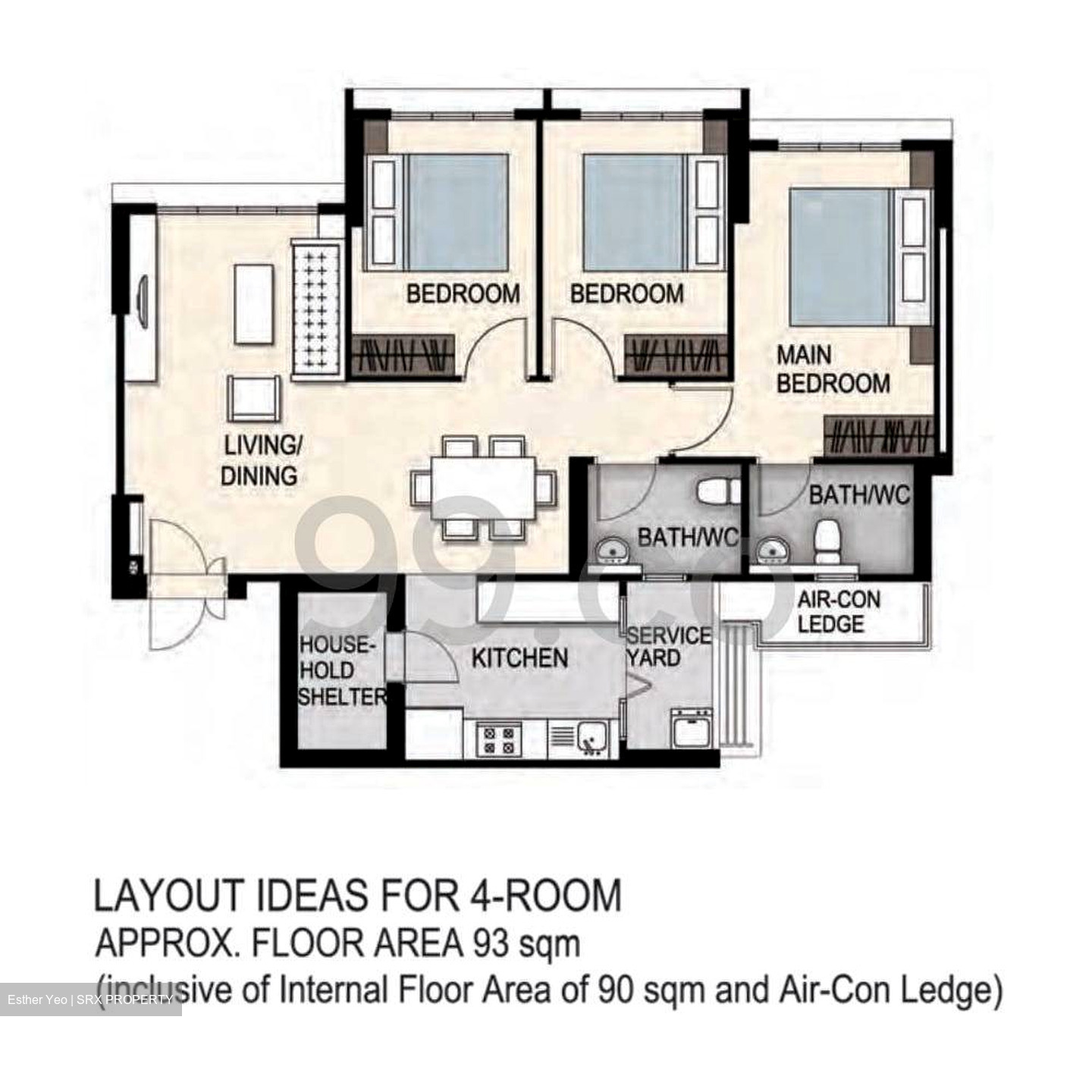 Blk 121A Eastbank @ Canberra (Sembawang), HDB 4 Rooms #452979501